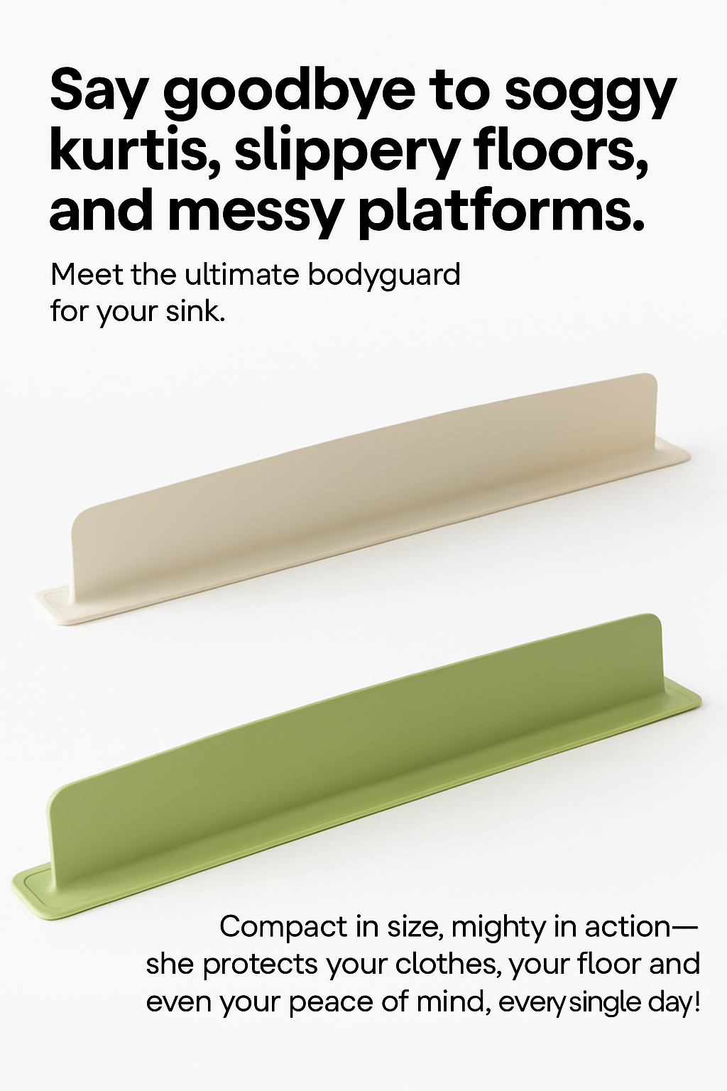 SPLASHGUARD™ + FREE MICROFIBRE CLOTH