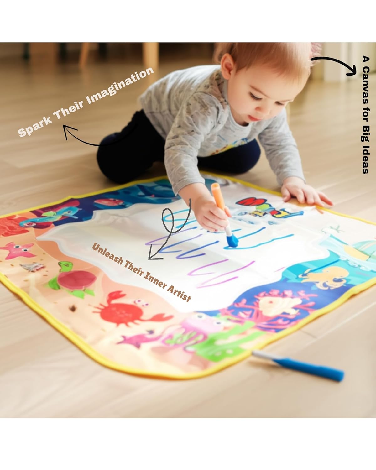 Magical Water Drawing Mat for Kids