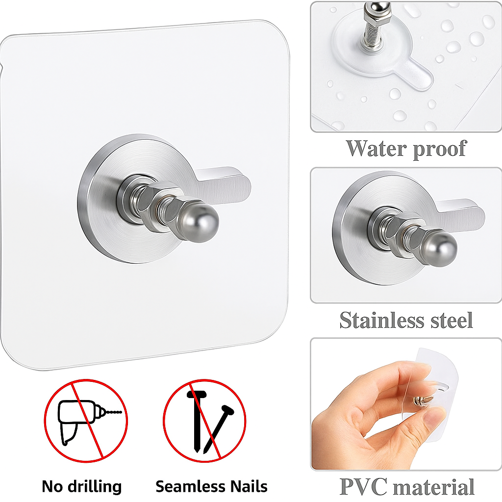 Bolt Sticker Screw Hook