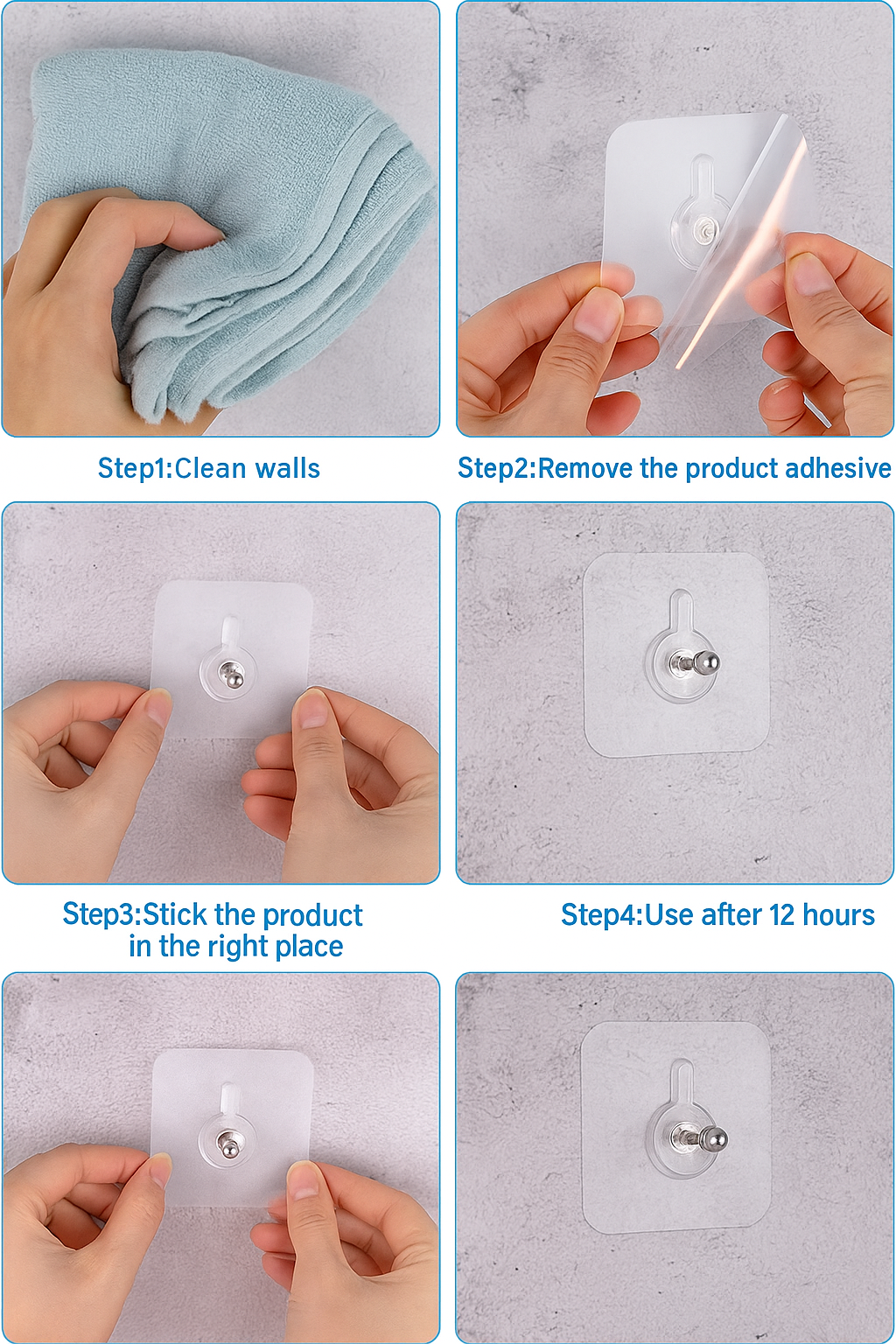 Bolt Sticker Screw Hook