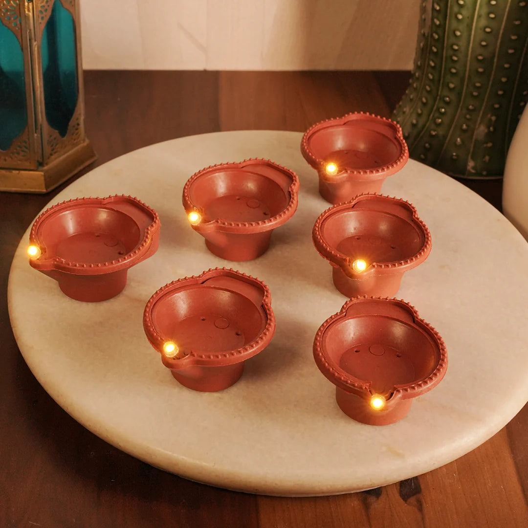 LED Light Water Sensor Diyas Plastic with, Ambient Lights