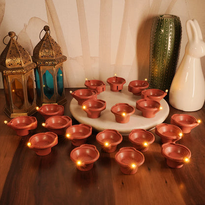 LED Light Water Sensor Diyas Plastic with, Ambient Lights