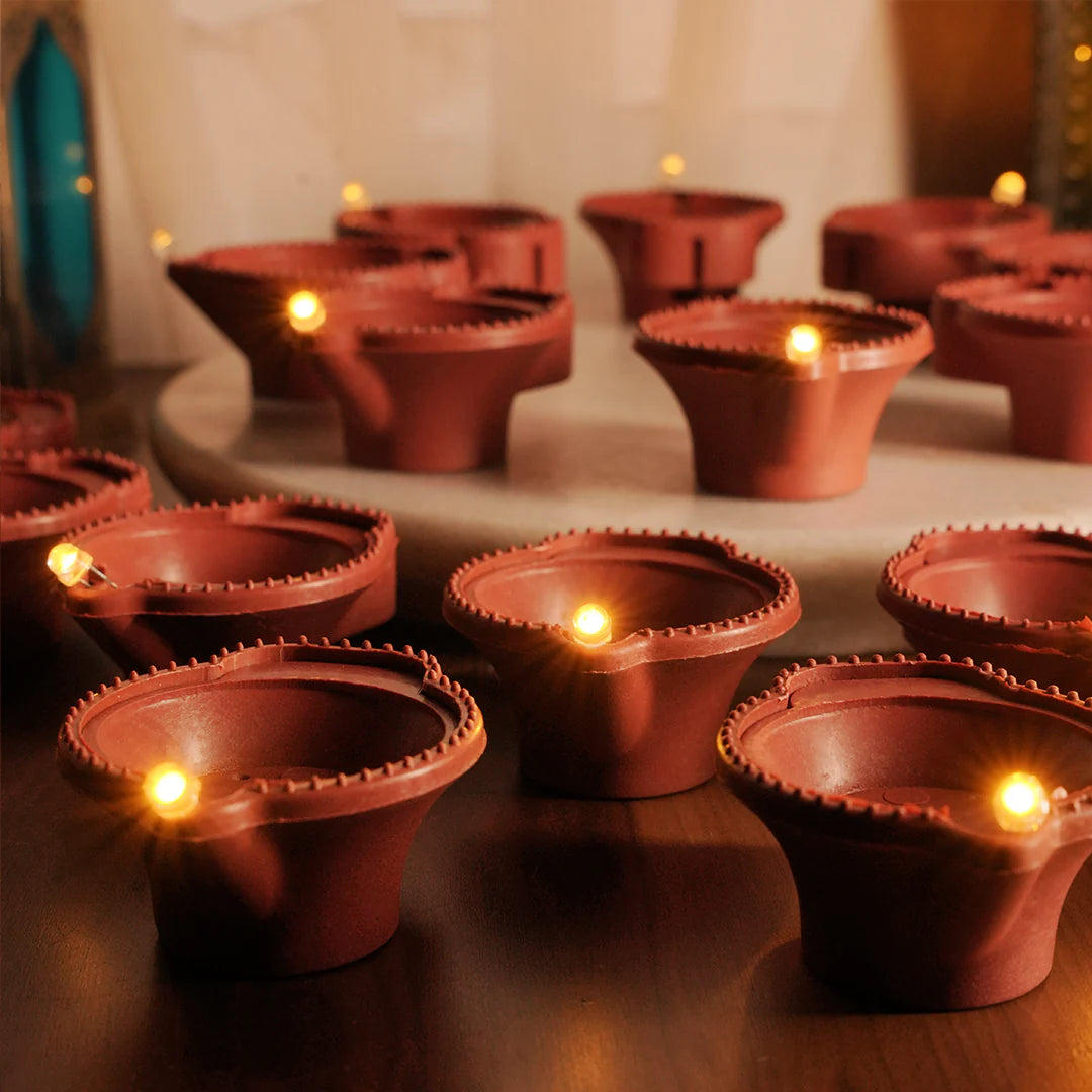 LED Light Water Sensor Diyas Plastic with, Ambient Lights